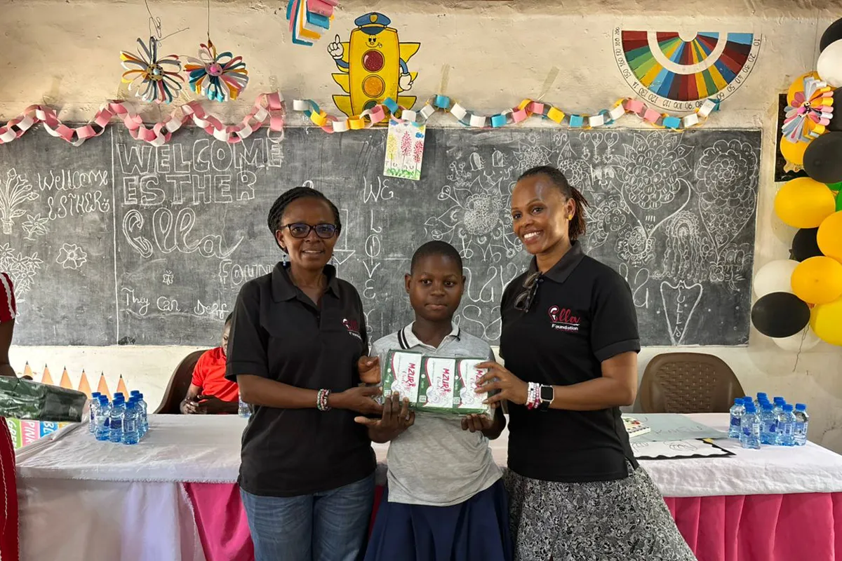 Ella Foundation Supports Girls at Buguruni Deaf School
